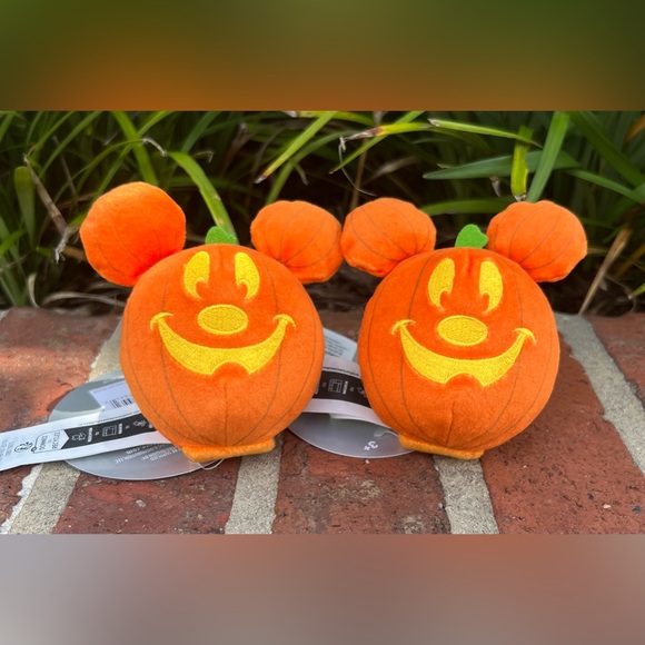 Disney Accessories - Disney Parks Create Headband Halloween Mickey Pumpkin Jack O’Lantern Plush Set